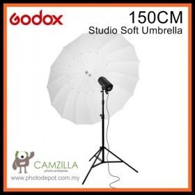 Godox Translucent 60" 150cm Size Soft Umbrella Shoot Through Lighting